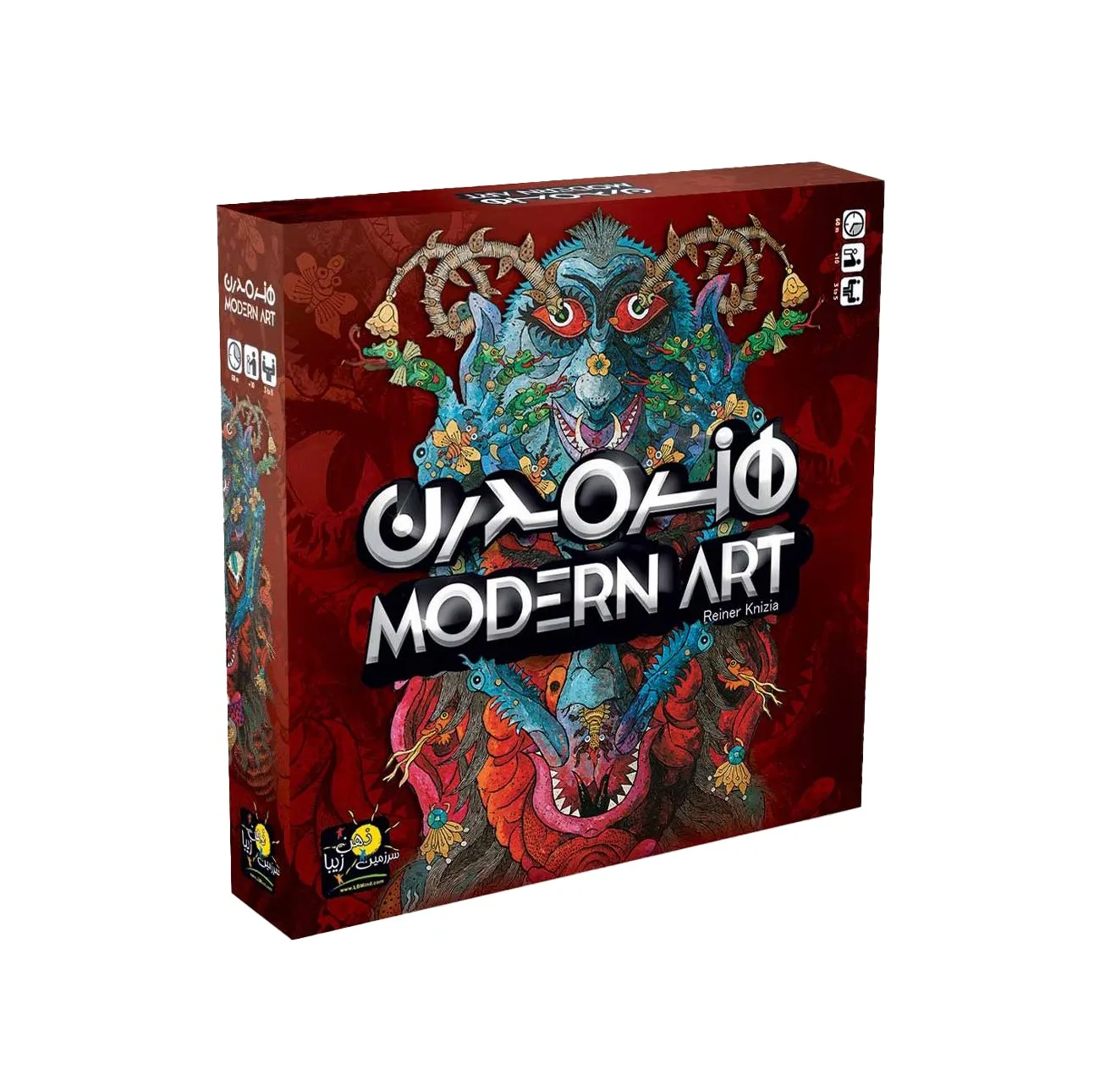 بازی فکری انتشارات ذهن زیبا مدل مدرن آرت (Modern Art)