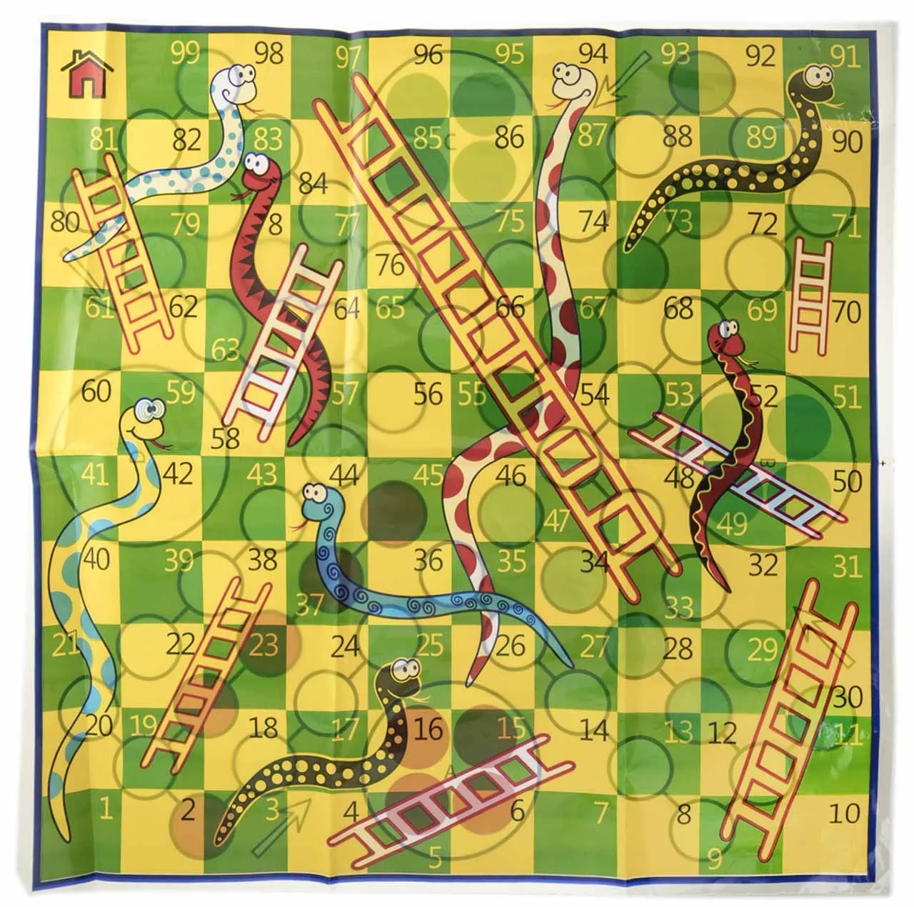 بازی منچ و مارپله مدل Ludo Drauchts