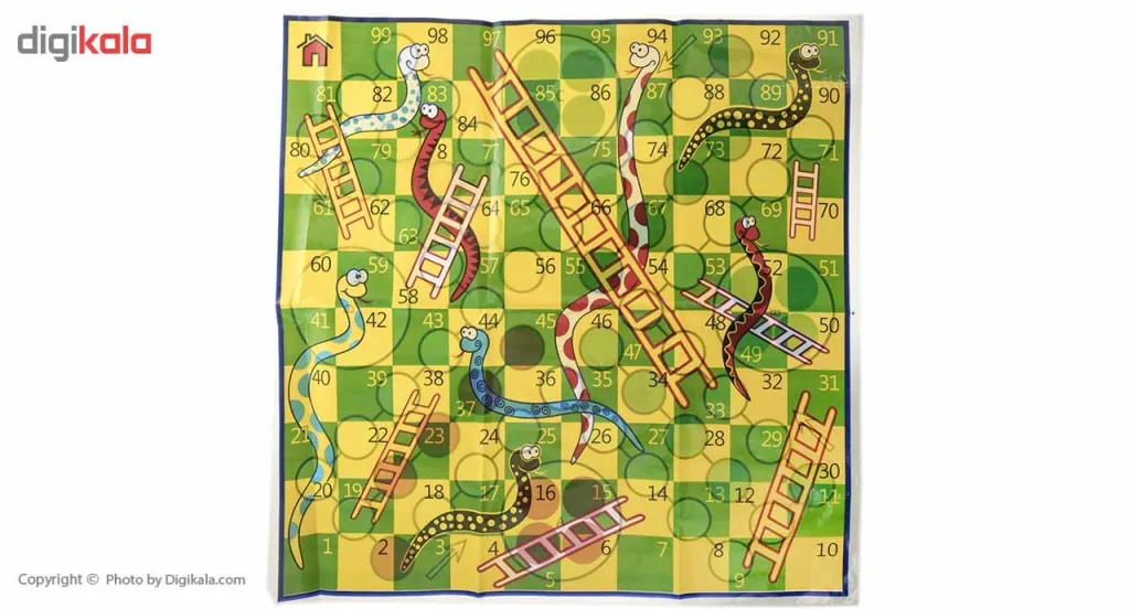 بازی منچ و مارپله مدل Ludo Drauchts
