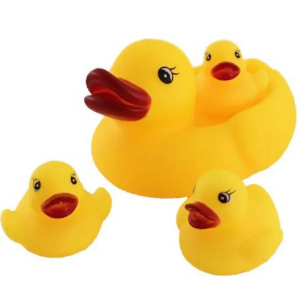 عروسک حمام مدل اردک بسته 4 عددی