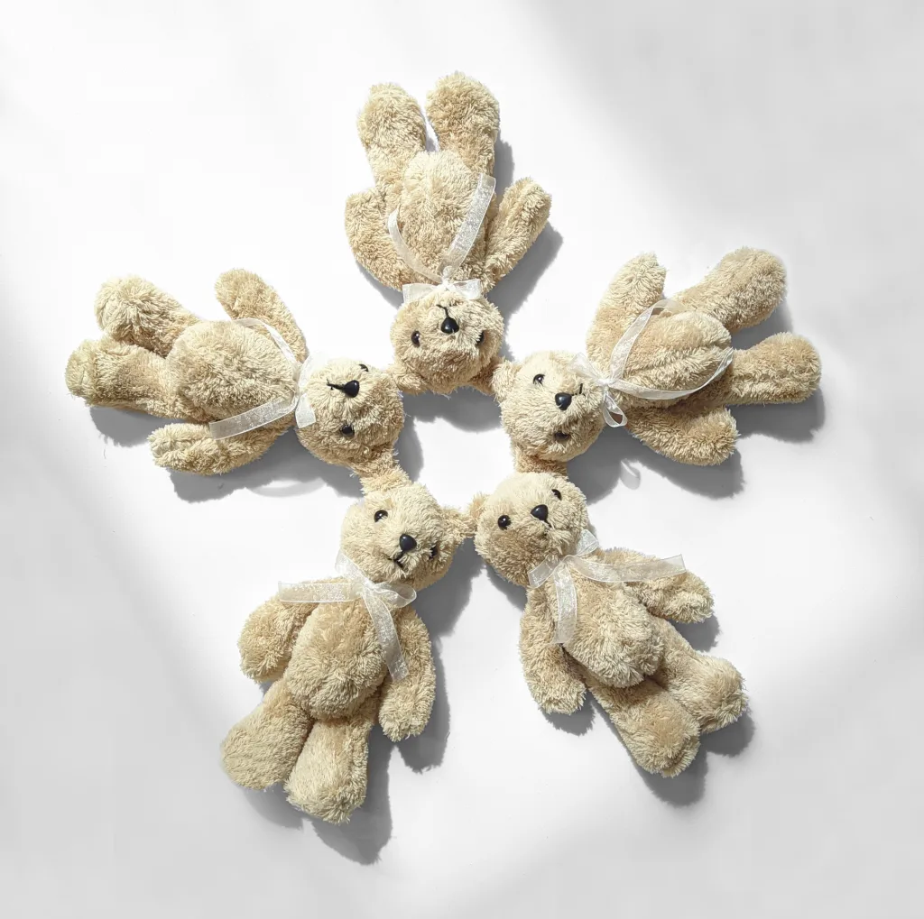 عروسک مدل خرس teddy bear ارتفاع 27 سانتی‌متر