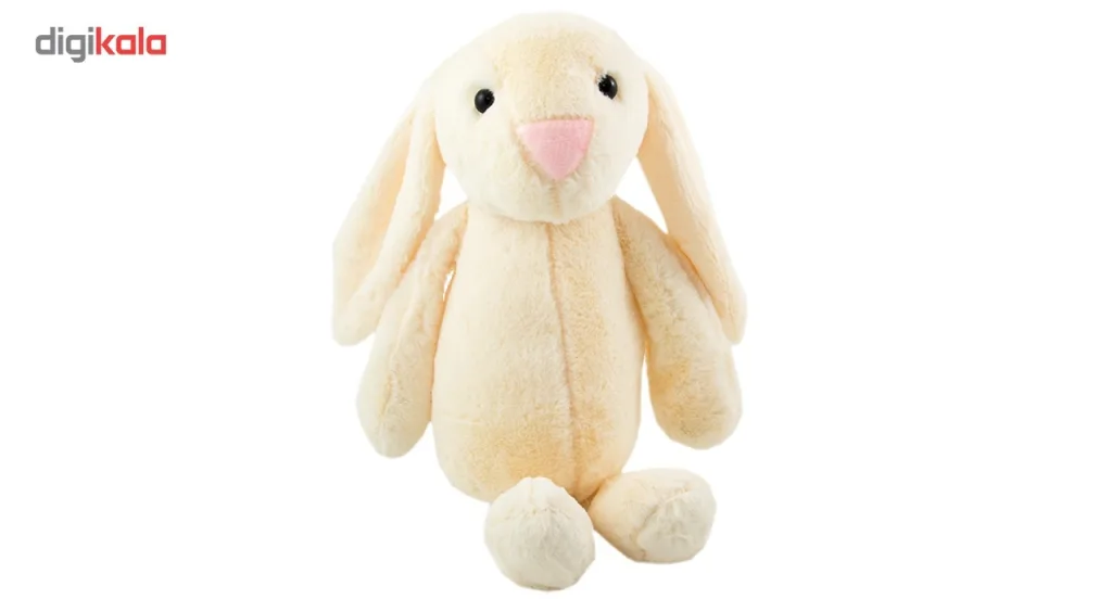 عروسک خرگوش جلی کت مدل Big Cream Jellycat Rabbit