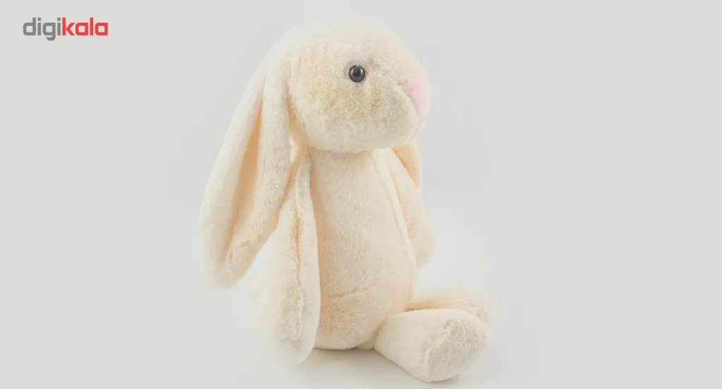 عروسک خرگوش جلی کت مدل Big Cream Jellycat Rabbit