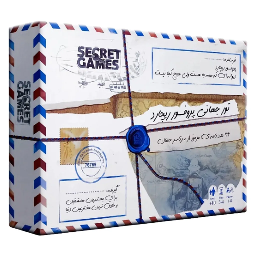 بازی فکری مدل پرونده تور جهانی پروفسور ریچارد