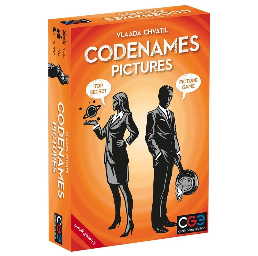 بازی فکری سی جی ای مدل Codenames Pictures نسخه فارسی