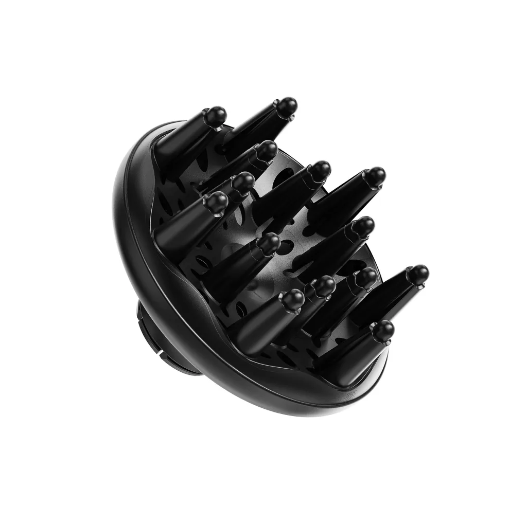سشوار حرفه‌ای هیسکا مدل H5259 با موتور AC، توان 2200 وات، تنظیمات دما و سرعت چندگانه، فناوری یونی، قابلیت باد سرد، فیلتر قابل شست‌وشو، شامل سری‌های حرفه‌ای و دیفیوزر