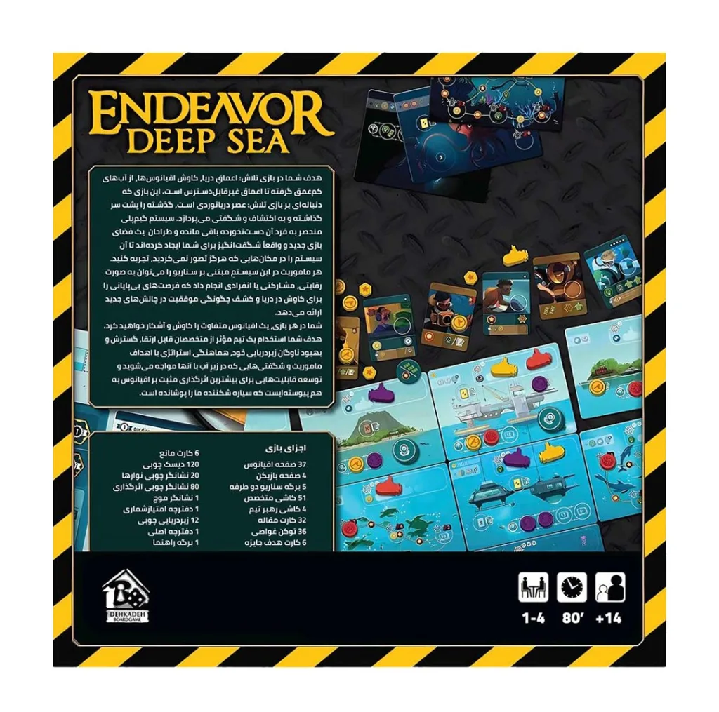 بازی فکری مدل کاوش اعماق دریا، Endeavor Deep Sea