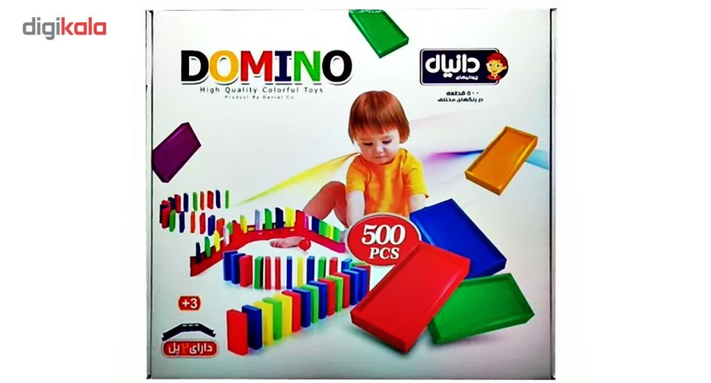 بازی فکری دومینو 500 قطعه