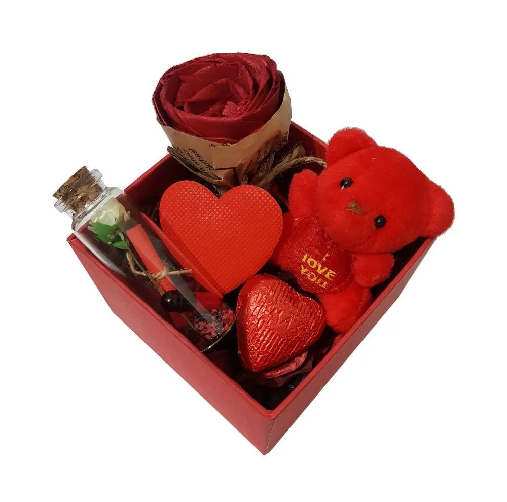 ست هدیه عروسک طرح خرس کد B4