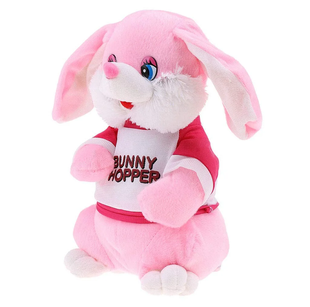 عروسک مدل خرگوش موزیکال طرح BUNNY HOPPER ارتفاع 30 سانتی متر