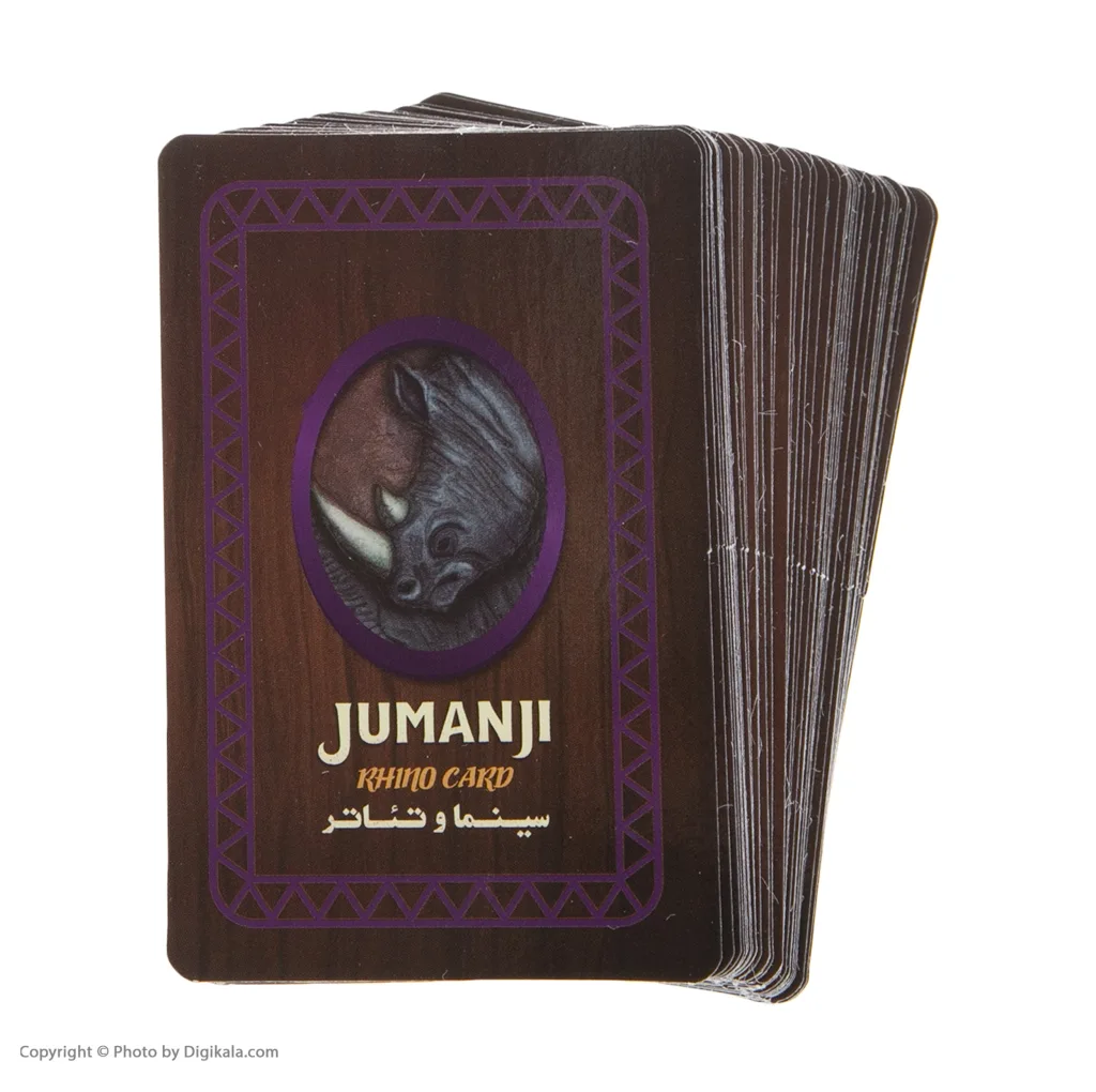 بازی فکری کنکو مدل کارت چالش جومانجی بسته 6 عددی
