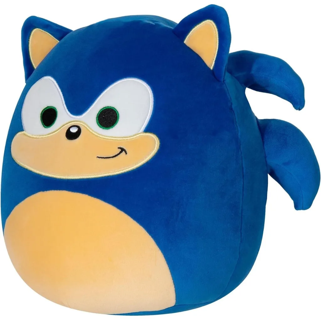 عروسک طرح سونیک مدل PuffyFriends Sonic کد 679020 ارتفاع 25 سانتی‌متر