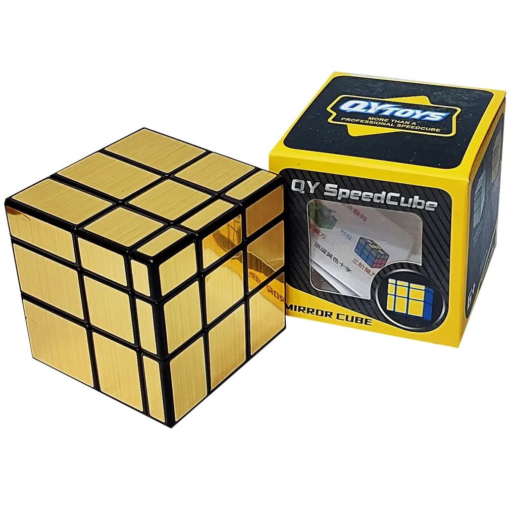 روبیک کای وای مدل GOLD بازی فکری مکعب 60x60x60 میلی‌متر وزن 50 گرم مناسب تقویت هوش و تمرکز