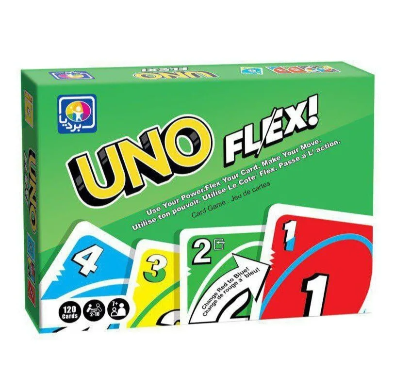 بازی فکری بردیا مدل اونو طرح فلکس FLEX