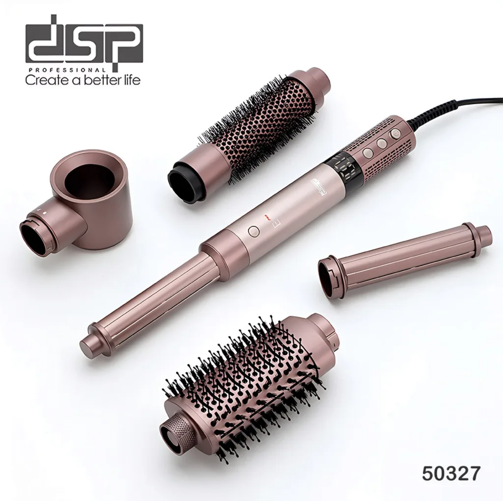 سشوار برس‌دار حالت‌دهنده 1400 وات دی اس پی مدل dsp-50327 7in1