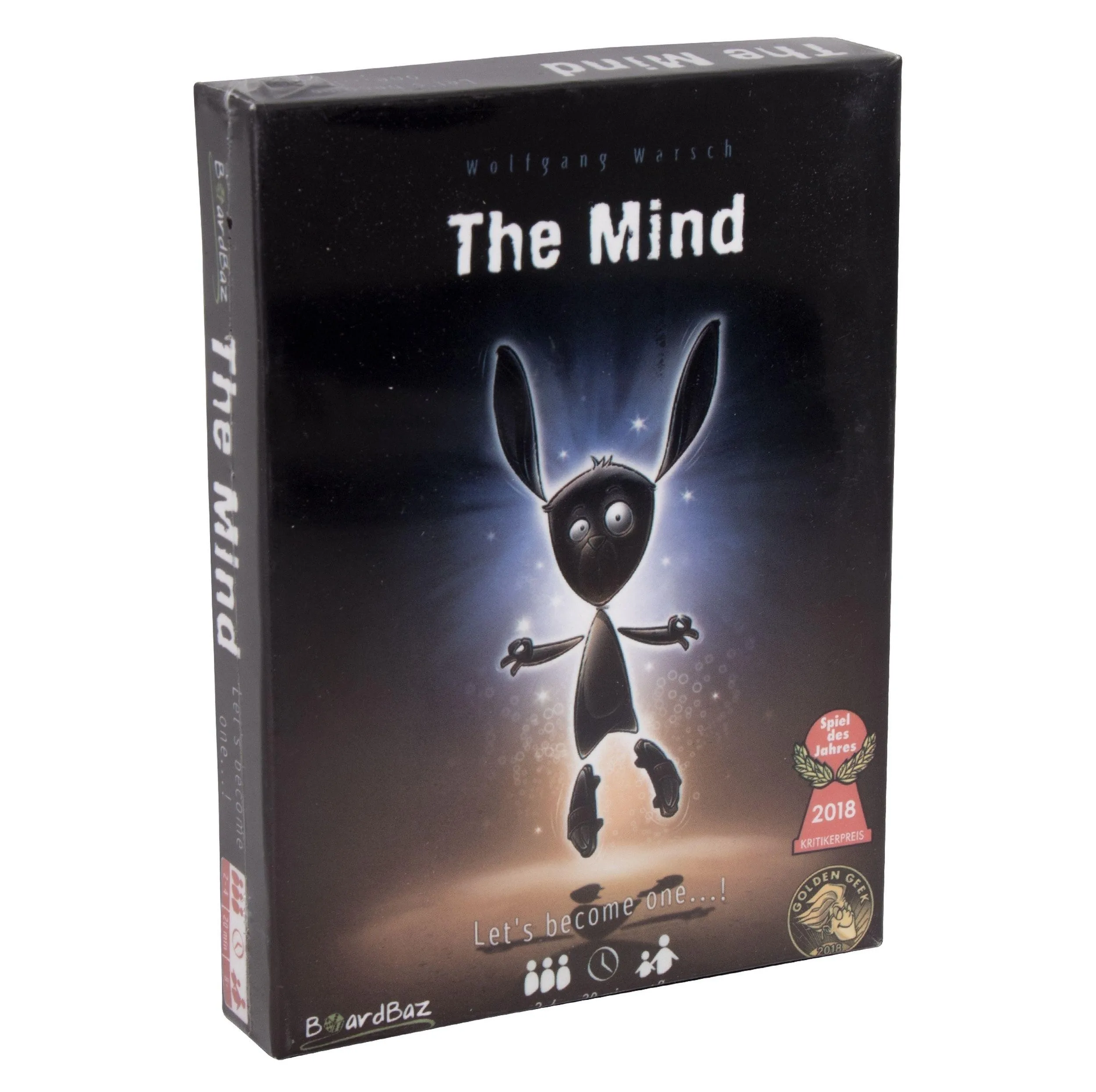بازی فکری کارتی The mind بدون کلام با 120 کارت، مناسب 4 نفر، تست هوش و تمرکز، نامزد بهترین بازی سال 2018 و برنده جایزه بهترین بازی کارتی از Boardgame geek
