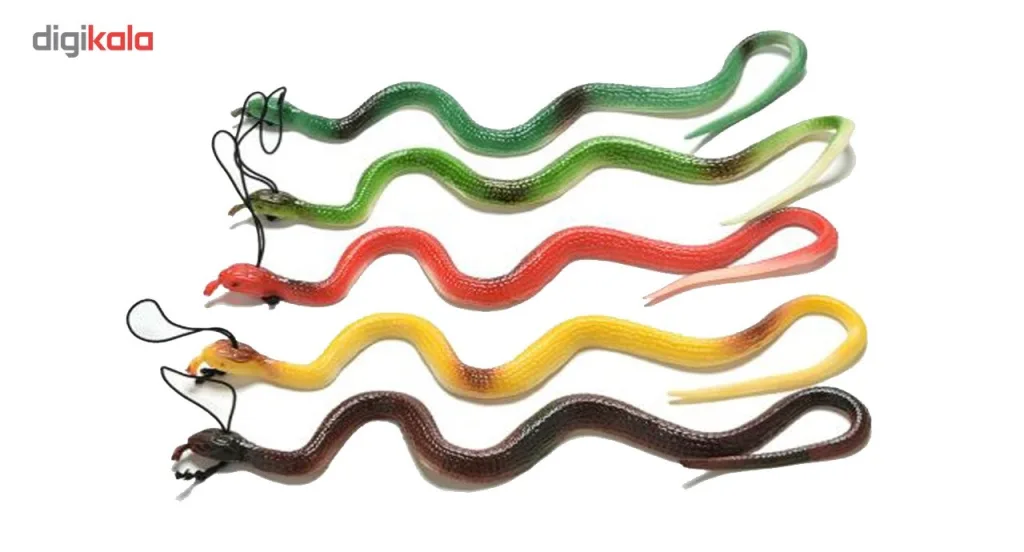 بسته 2 عددی مار اسباب بازی مدل SMALL SNAKE