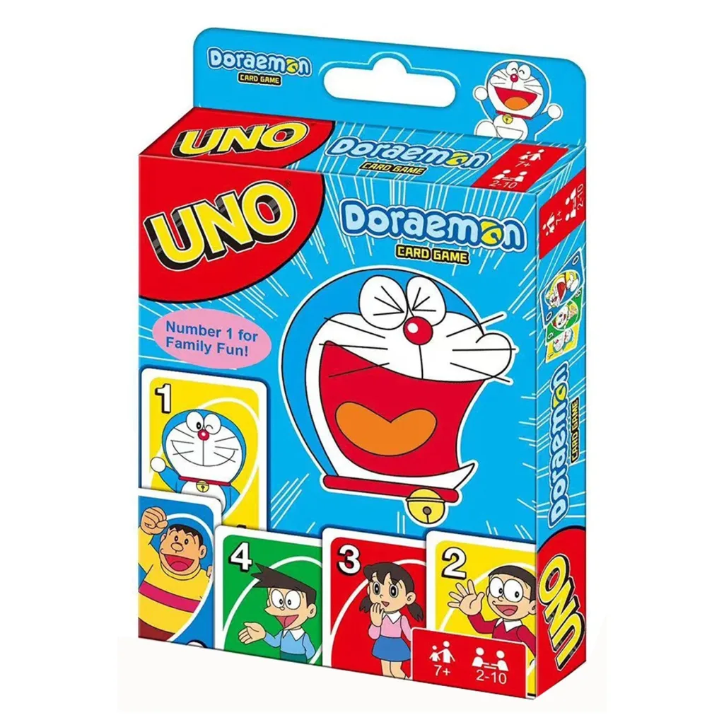 بازی فکری اونو مدل دورامون طرح Uno Doraemon