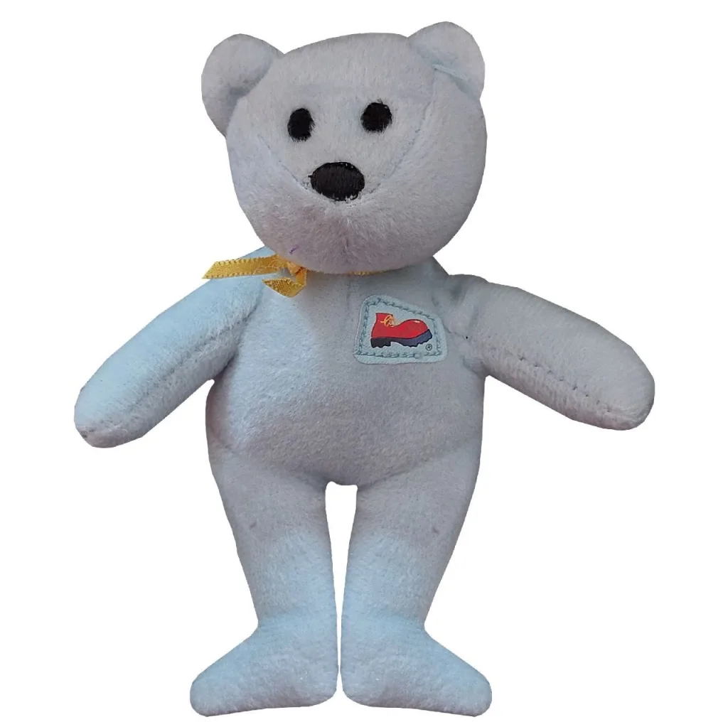 عروسک تی وای طرح خرس مدل TY Beanie Baby Bear ارتفاع 13 سانتی‌متر