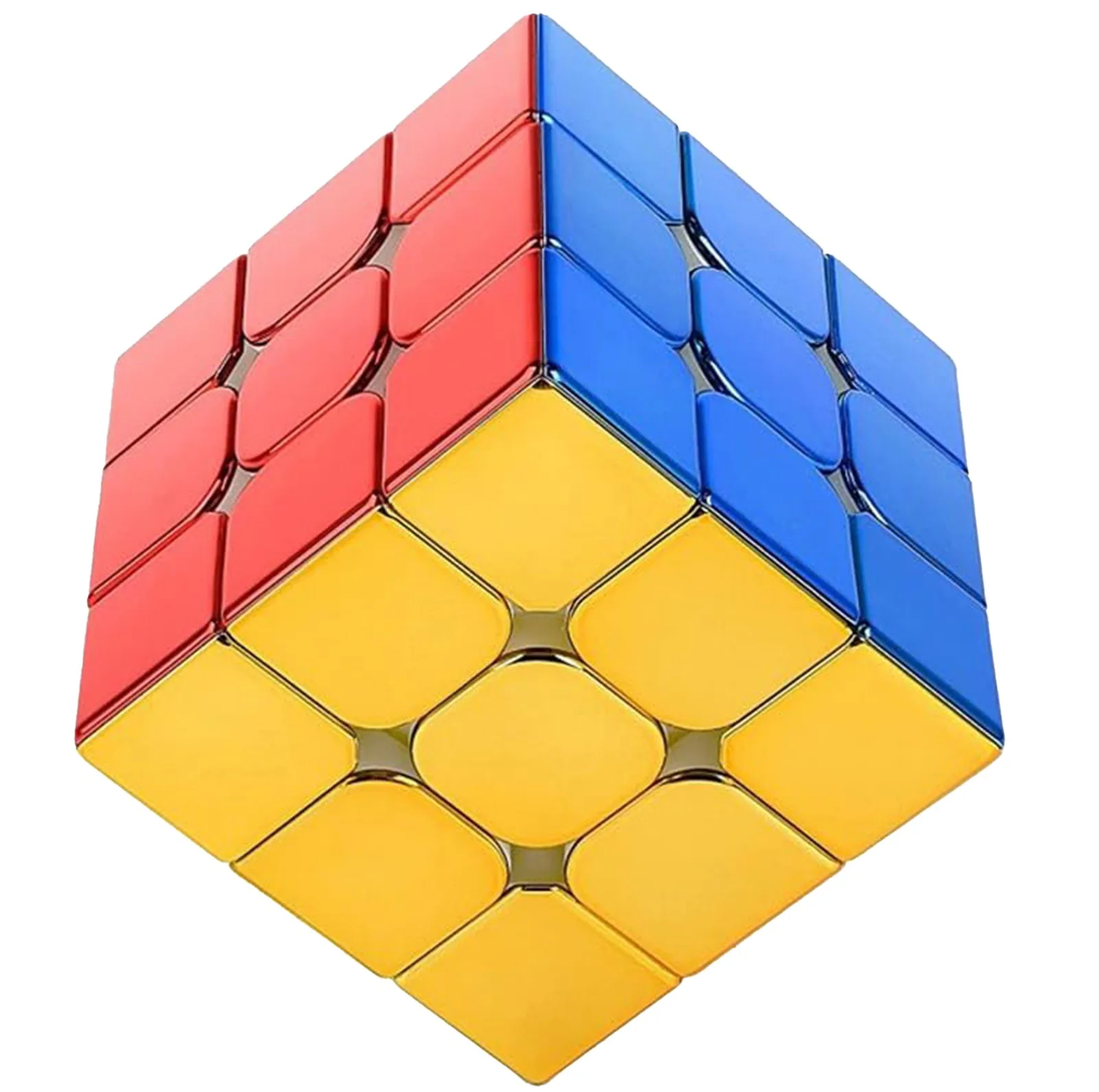مکعب روبیک شنگ شو مدل متالیک مگنت 3×3 Sengso Magnetic Metallic