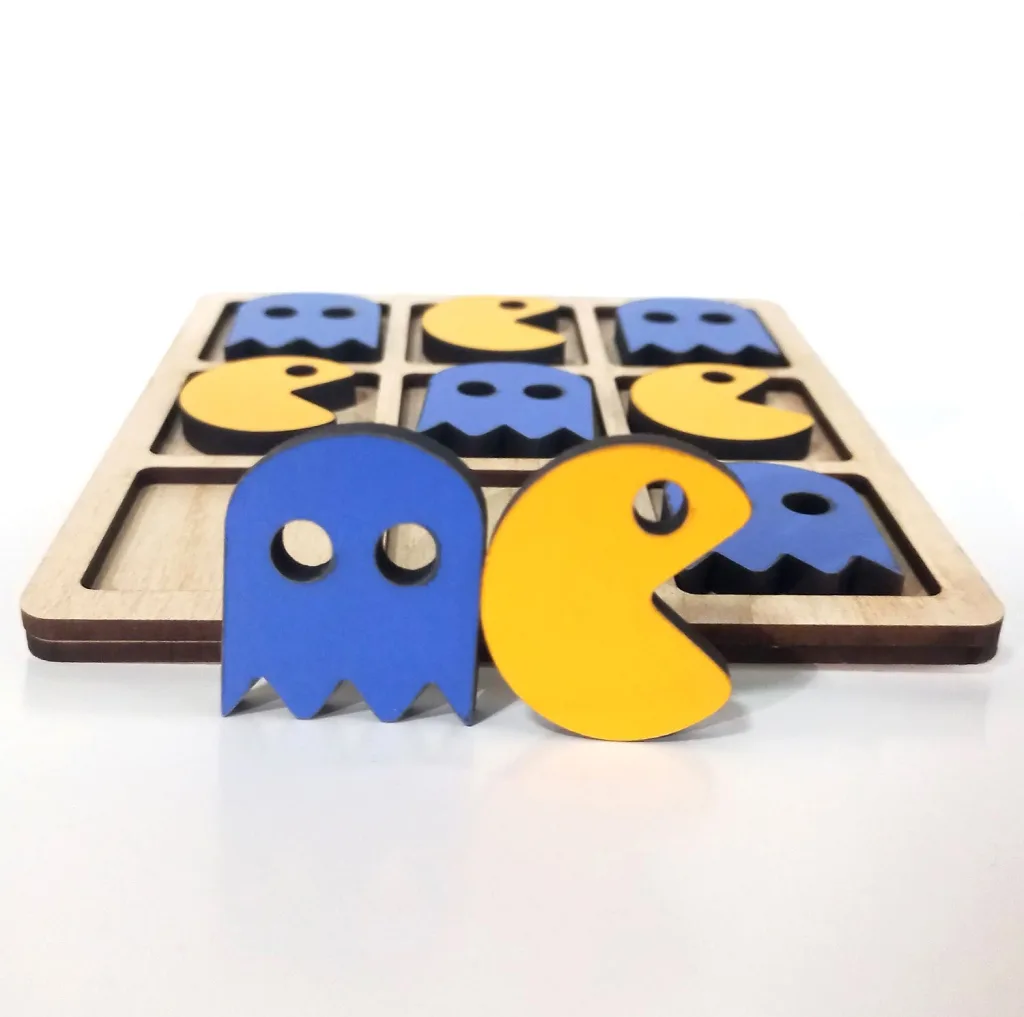بازی فکری ماهون گیم مدل دوز طرح پکمن کد xo2