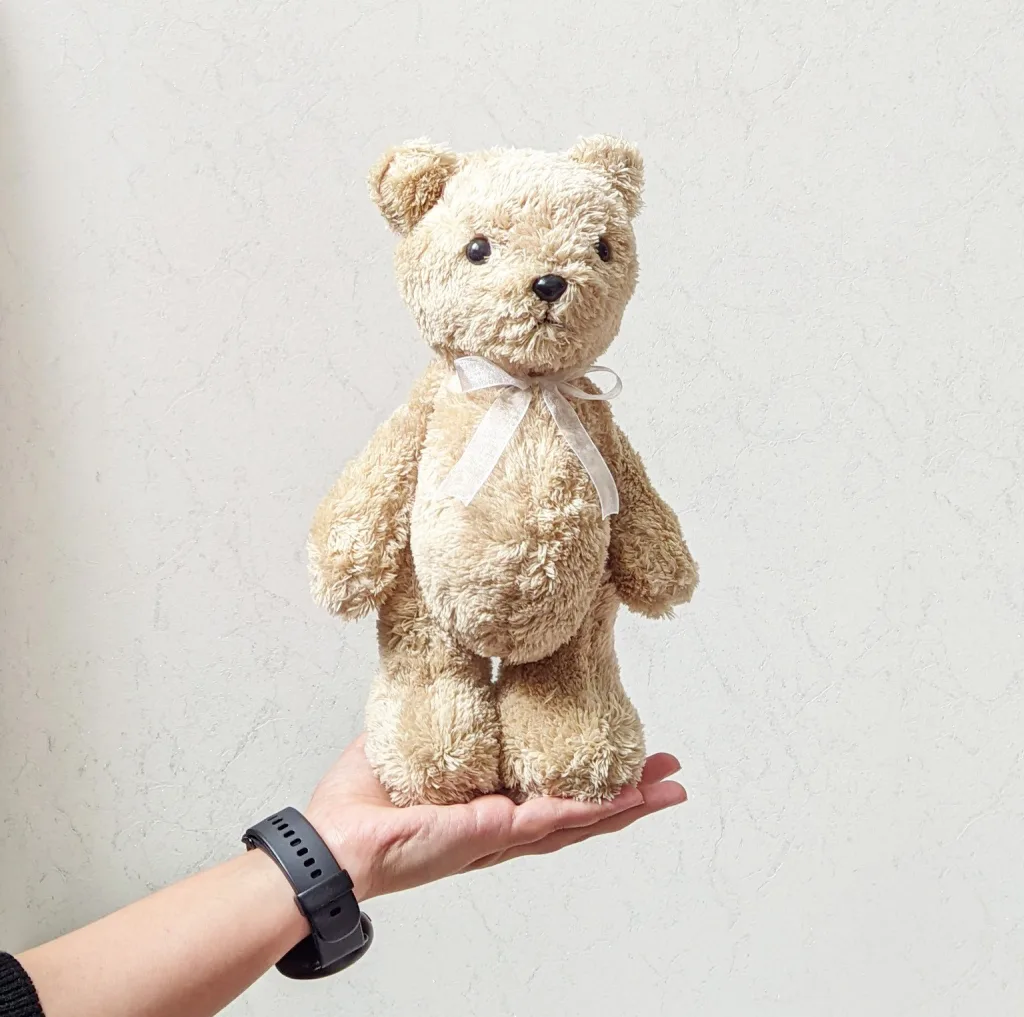 عروسک مدل خرس teddy bear ارتفاع 27 سانتی‌متر