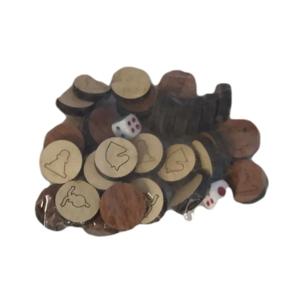 بازی فکری منچ و شطرنج مدل کلاسیک کد  MD512