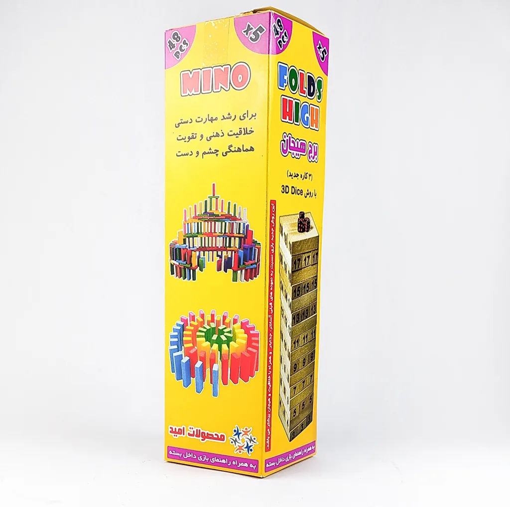 بازی فکری برج هیجان محصولات امید مدل MINO