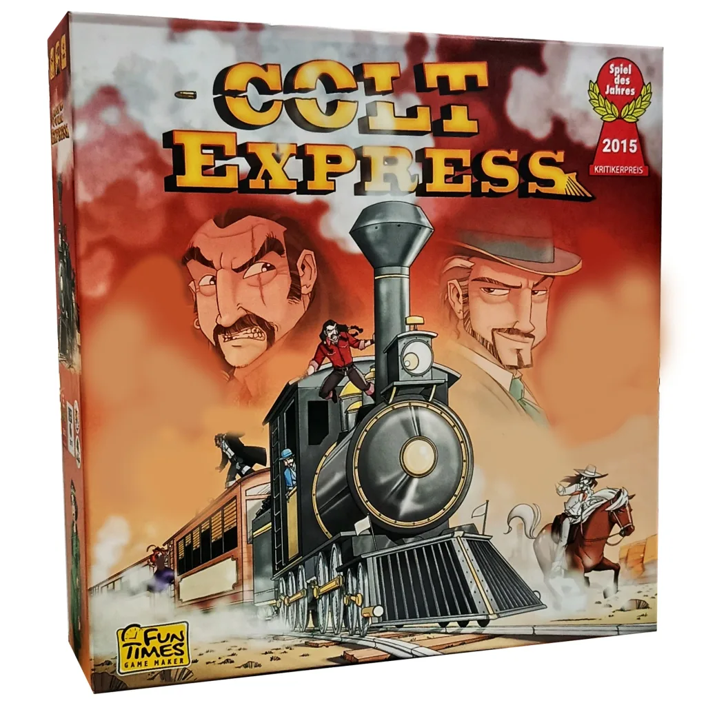 بازی فکری فانتایمز مدل کلت اکسپرس Colt Express مناسب سن 10 سال به بالا