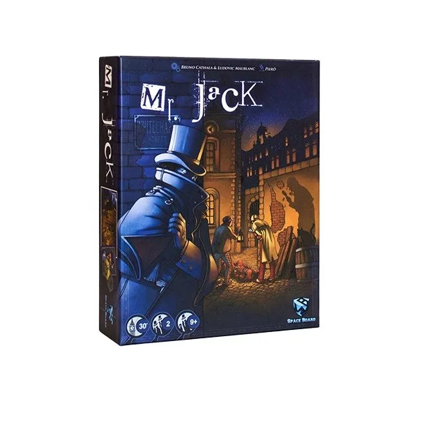 بازی فکری مدل آقای جک Mr Jack