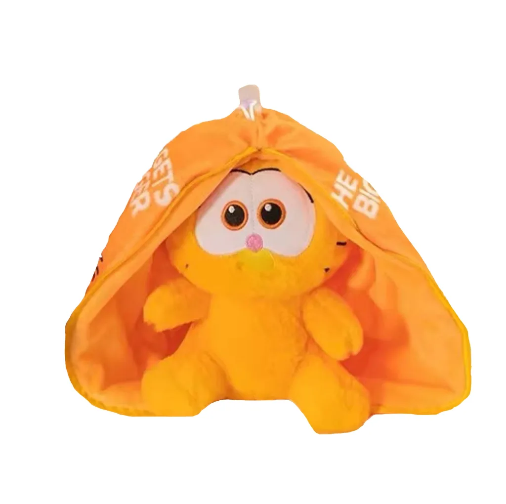 عروسک مدل سورپرایزی گارفیلد کد BOBO111 ارتفاع 25 سانتی متر