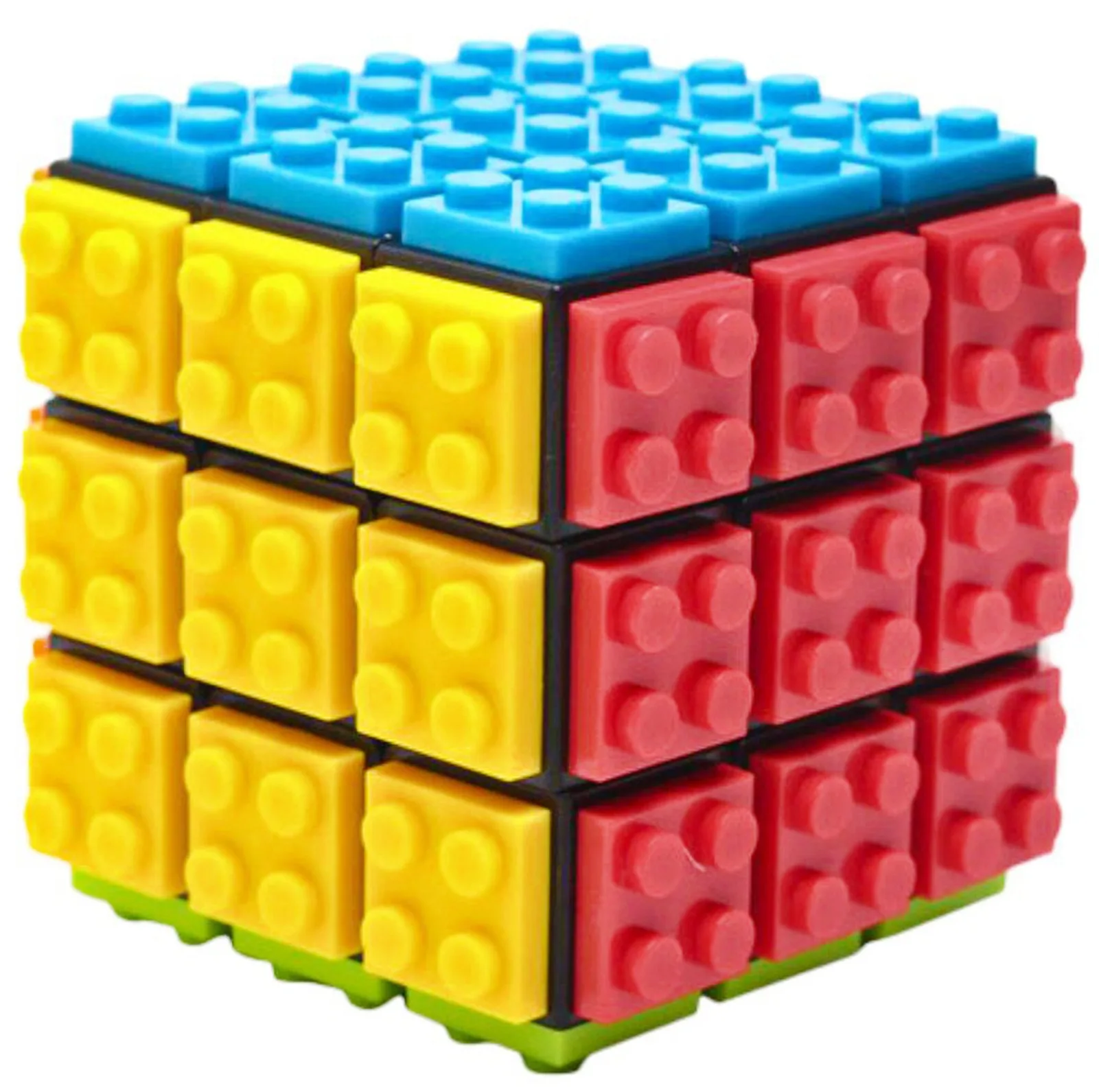 مکعب روبیک فنکسین مدل لگویی 3×3 FanXin 3×3 Lego