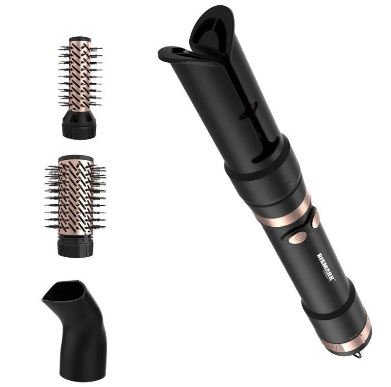 سشوار برس‌دار چرخشی 1200 وات بیسمارک مدل BM801
