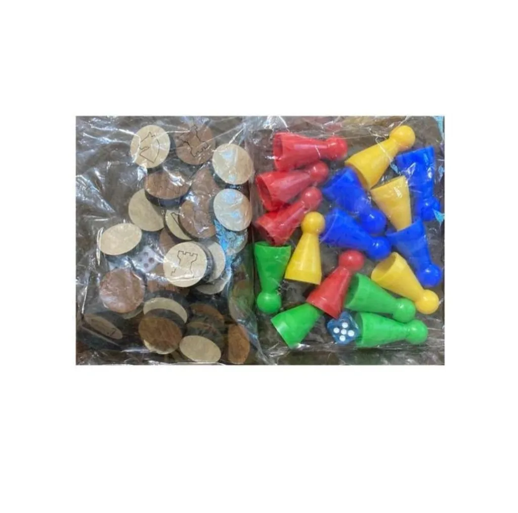 بازی فکری منچ و مارپله مدل پنچ بازی کد c0023