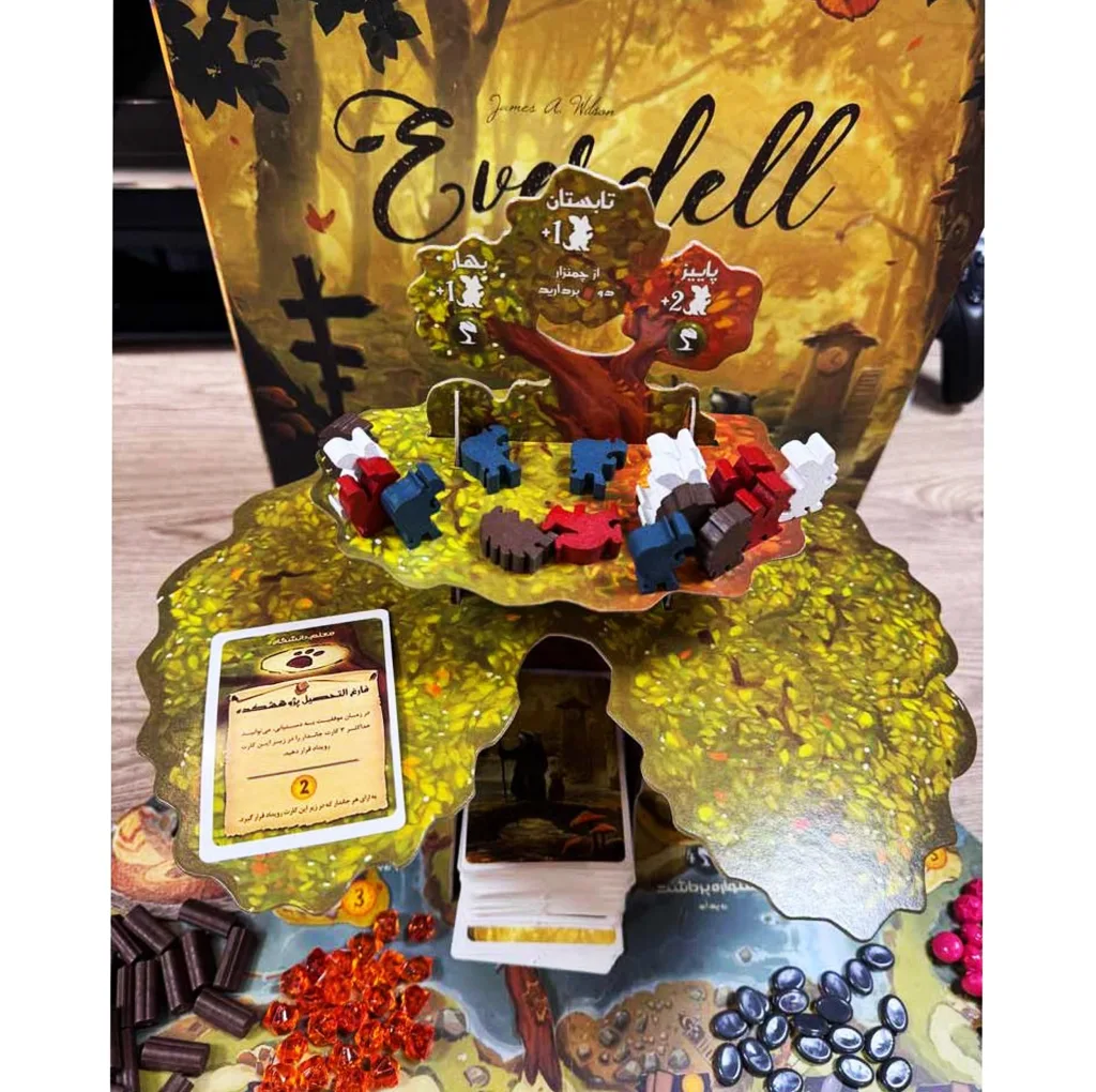 بازی فکری مدل  اوردل EVERDELL