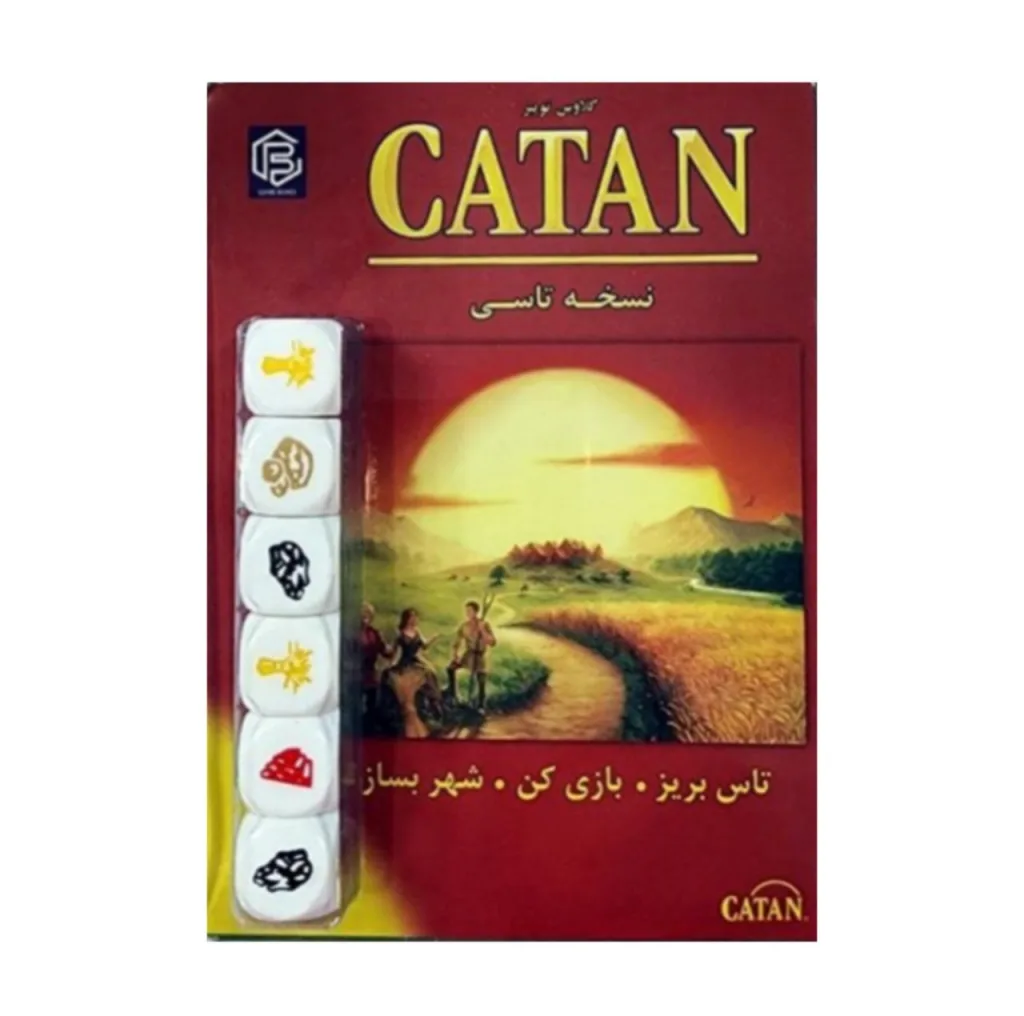 بازی فکری کاتان  مدل مهاجران نسخه تاسی Catan Dice Game