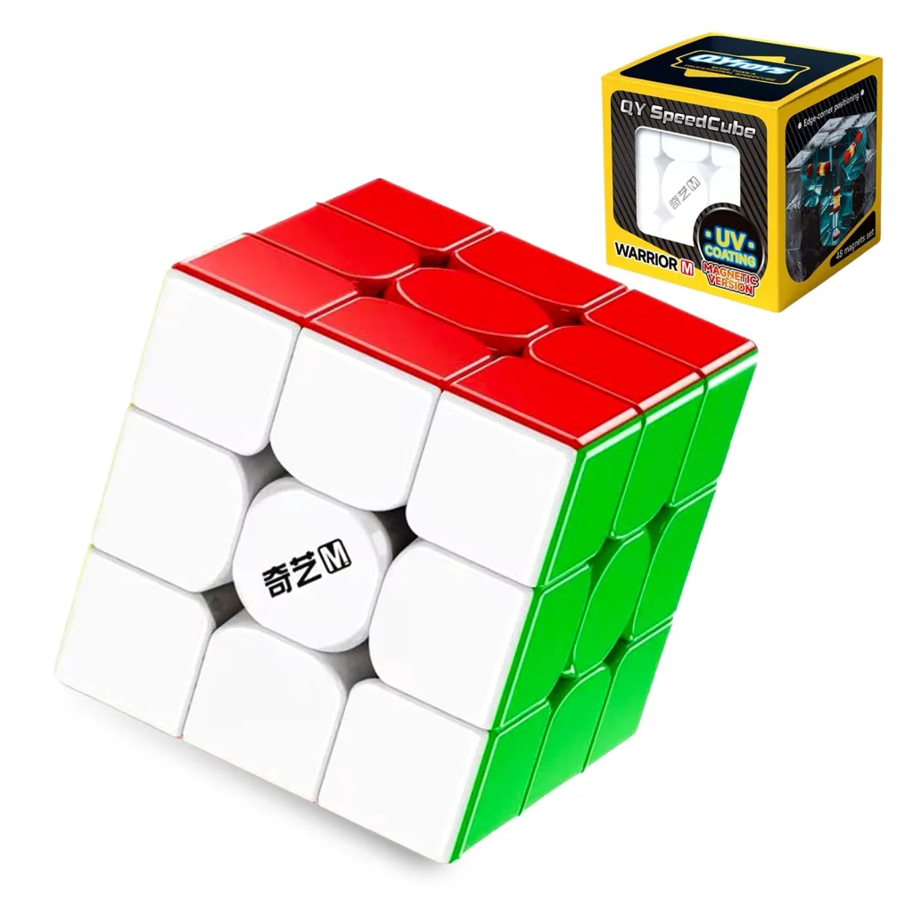 مکعب روبیک چی ای مدل وریور مگنت یو وی کای وای 3×3 QY Warrior M UV Coating
