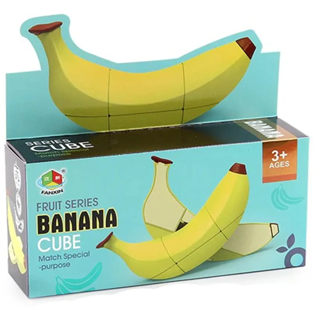 مکعب روبیک فنکسین مدل میوه ای موز 3×2×2 FanXin Fruit cube – Banana