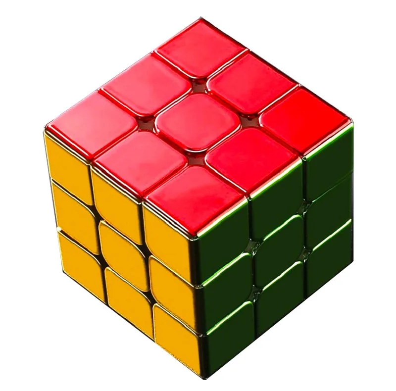 مکعب روبیک شنگشو مدل متالیک مگنتی 3×3