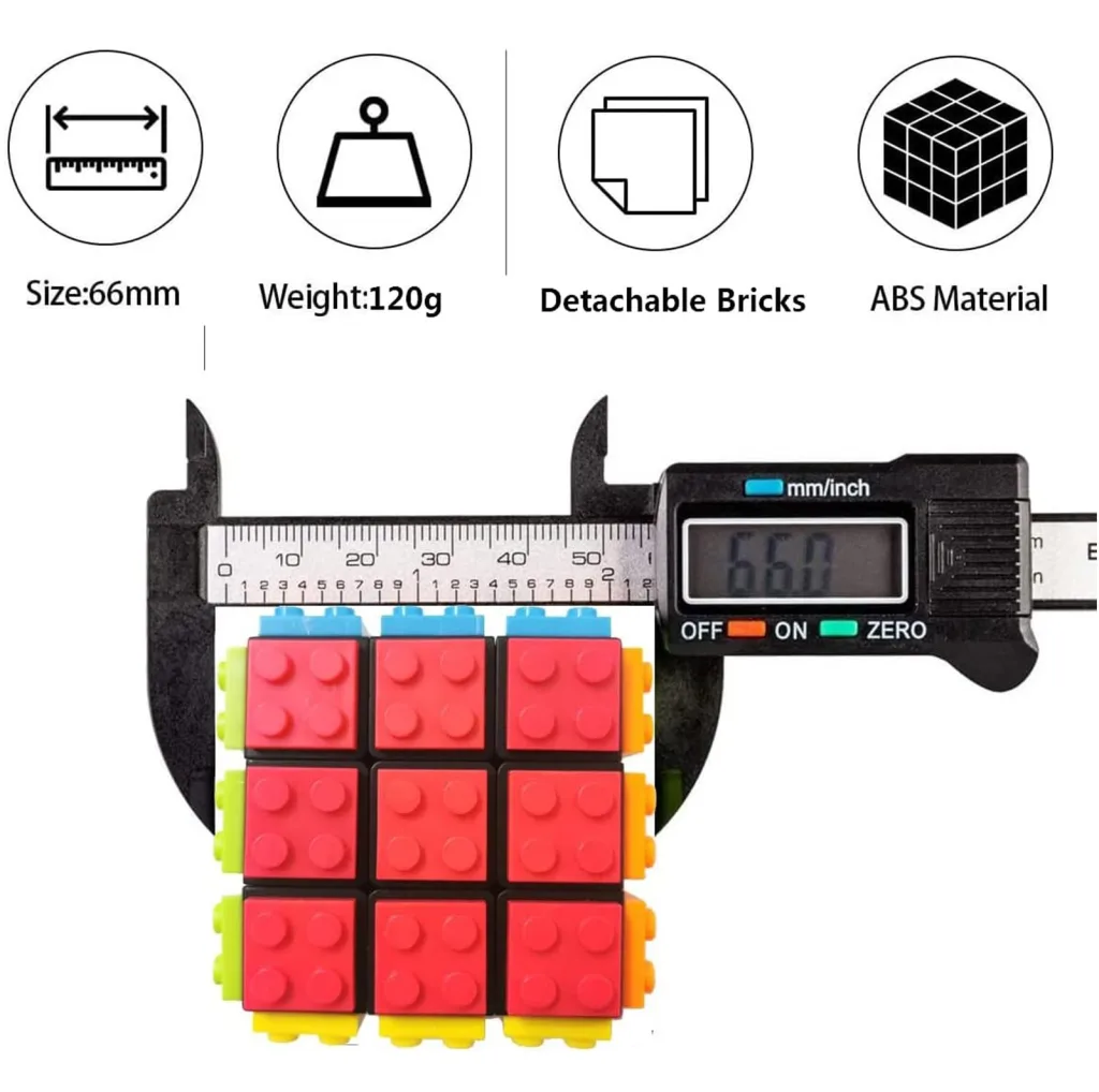 مکعب روبیک فنکسین مدل لگویی 3×3 FanXin 3×3 Lego