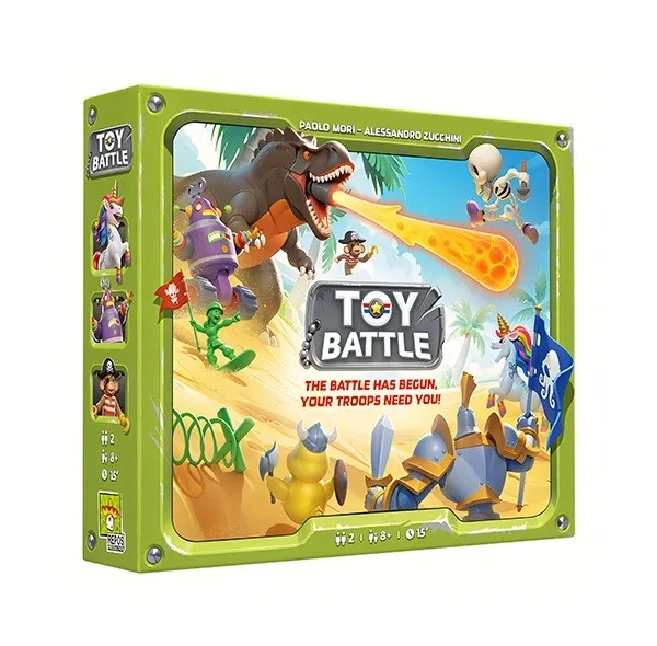 بازی فکری چهارپایه مدل TOY BATTLE طرح نبرد اسباب بازی ها