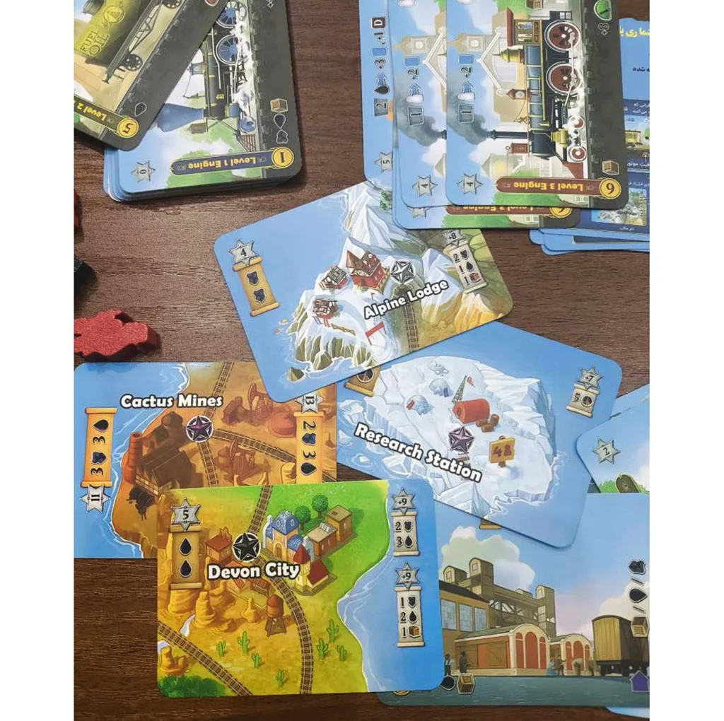 بازی فکری مدل جزیره قطارها Isle of Trains