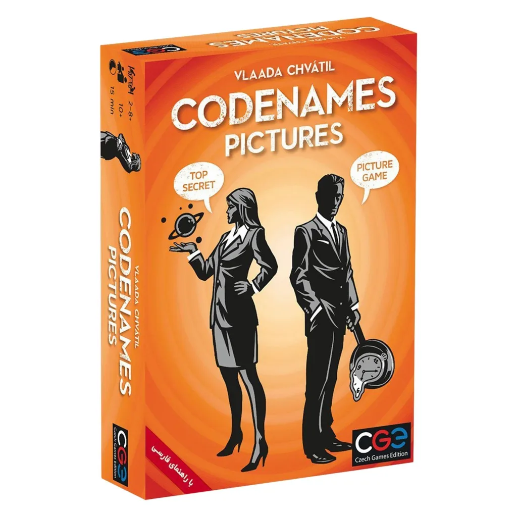 بازی فکری سی جی ای مدل Codenames Pictures نسخه فارسی