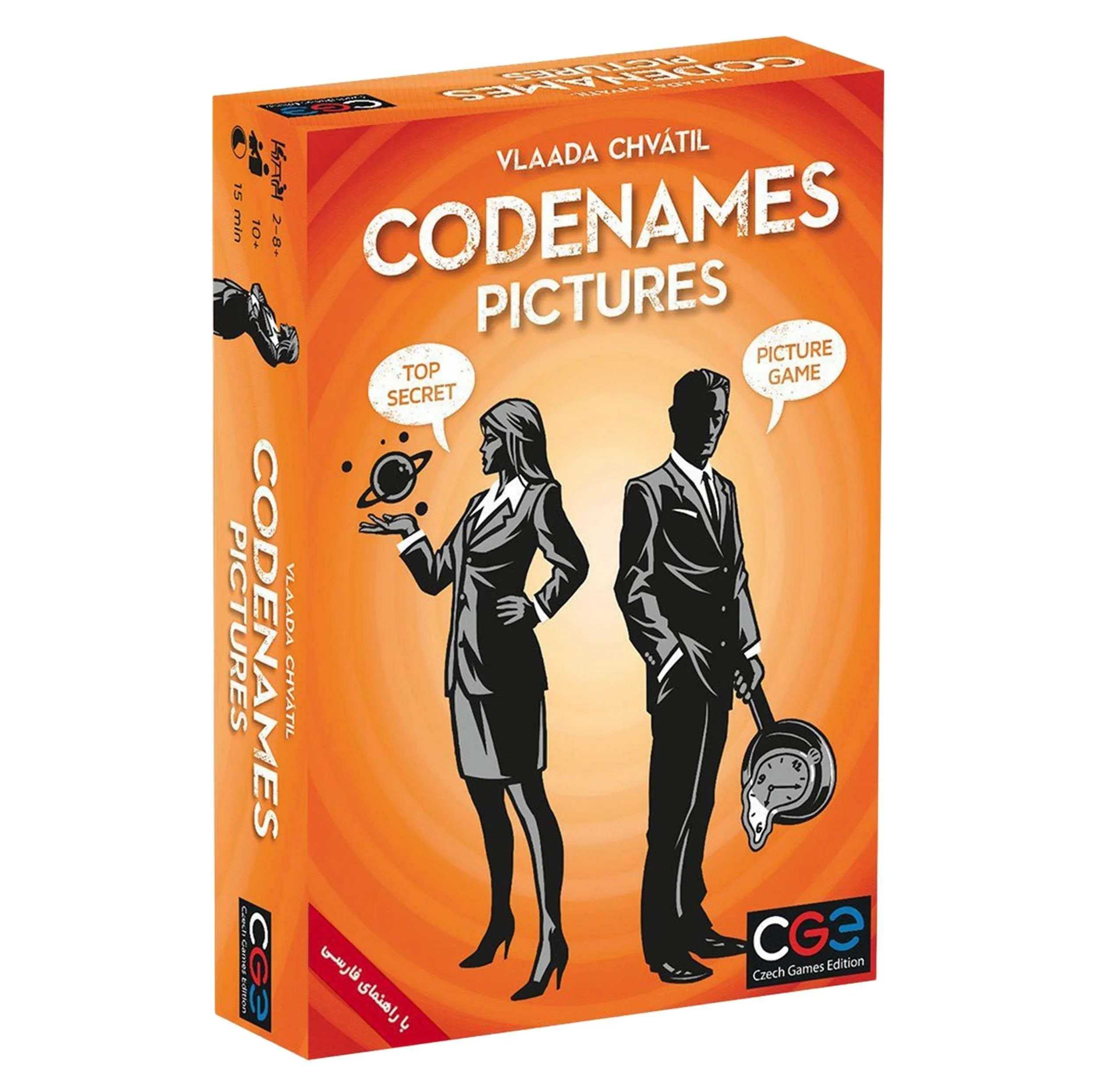 بازی فکری سی جی ای مدل Codenames Pictures نسخه فارسی