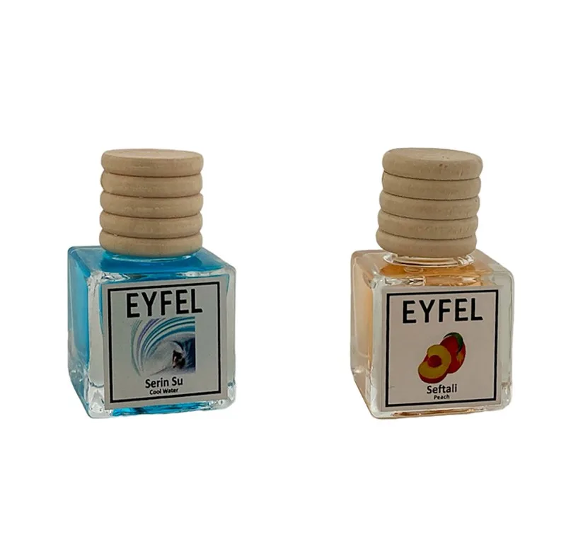 خوشبوکننده خودرو مدل کول واتر و هلو حجم 10 میلی لیتر مجموعه 2 عددی