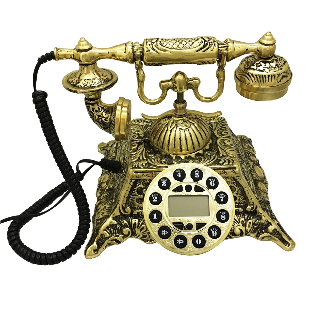 تلفن کلاسیک برنجی کد 01