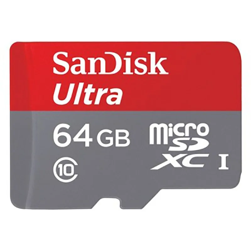 کارت حافظه microSDXC سن دیسک مدل Ultra A1 کلاس 10 استاندارد UHS-I سرعت 100MBps ظرفیت 64 گیگابایت