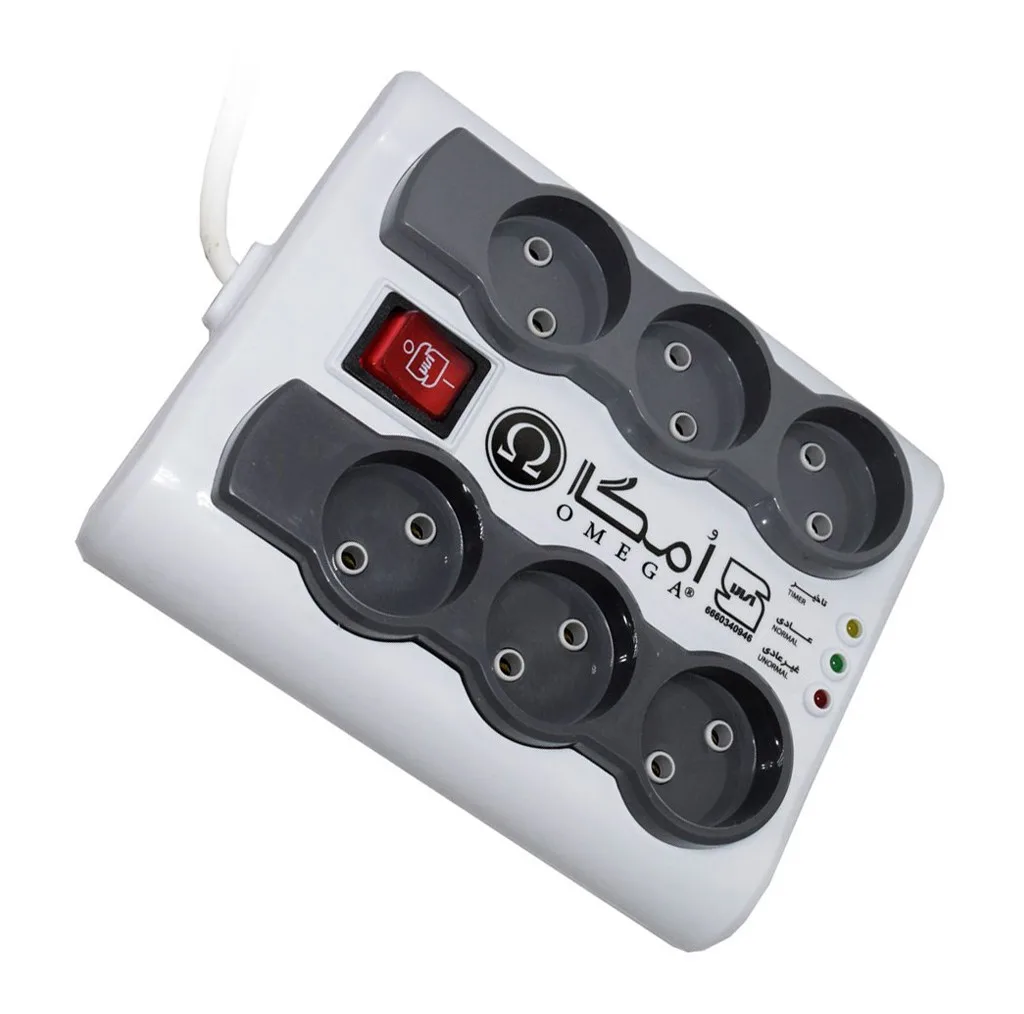 محافظ ولتاژ امگا مدل P6000 طول 3 متر