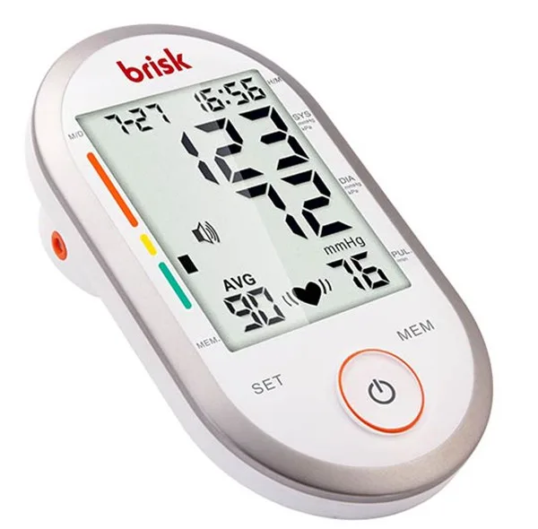 فشارسنج بازویی بریسک مدل PG-800B28 با منبع تغذیه برق و باتری و آداپتور همراه