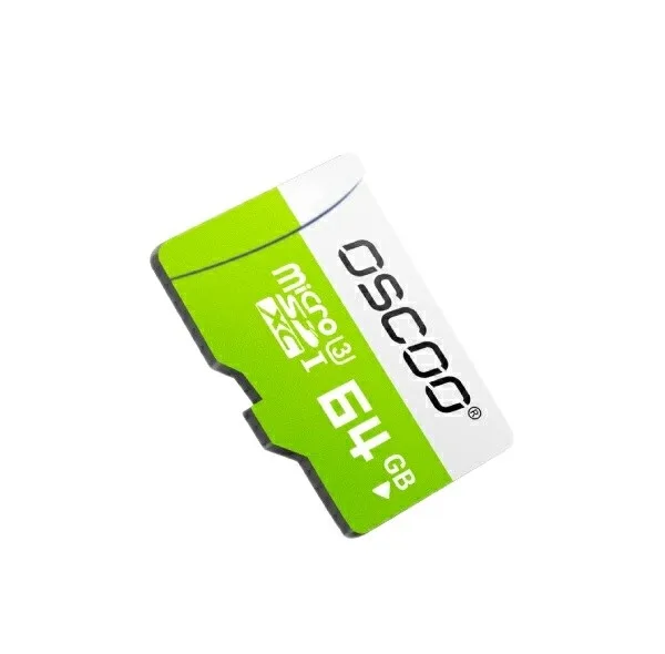 کارت حافظه MicroSD اوسکو مدل Green Series کلاس 10 استاندارد U3 سرعت 85mb/s ظرفیت 64 گیگابایت